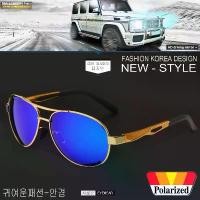ราคา Polarized แว่นกันแดด แฟชั่น รุ่น P 7515 C-5 สีทองเลนส์ปรอทน้ำเงิน แว่นตา ทรงสปอร์ต วัสดุ Stainless(เลนส์โพลาไรซ์)ขาสปริง ชา (1732286488135239562)