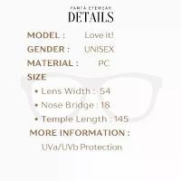 ราคา PANTA | (พร้อมซอง) LV รุ่น Love it! แว่นกันแดด uv400 ขายร้อน (1732145297940383434)