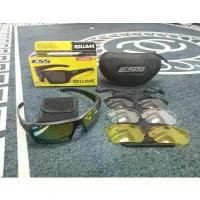 ราคา Ess ม้วนบาร์ แว่นกันแดด Spek Mata Hitam ยุทธวิธี ทหาร ตํารวจ แว่นตา sport eyewear (1732379224793253612)