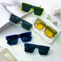 ราคา แว่นกันแดด unisex กรอบสี่เหลี่ยมสีเหลือง สไตล์แฟชั่นเรียบง่าย ไซส์ M จัดส่งจากกรุงเทพ (1731843674833520633)