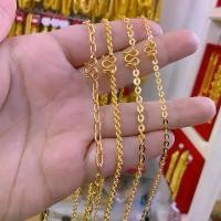 ราคา สร้อยคอ 2ไมคอน หุ้มทอง 1-2สลึง ล้างทำความสะอาดได้ ฟรีน้ำยาล้าง ฟรีตะของานไม ตลับ จัดส่งเฉพาะจุด (1731998030243923180)