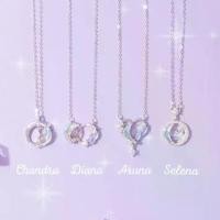 ราคา ส่งฟรี สร้อยคอเงินแท้925 Artemis ลายพระจันทร์ สร้อยคอ จี้เงิน สร้อยเงิน เครื่องประดับเงินแท้ มีบริการเก็บ (1732269690055722383)