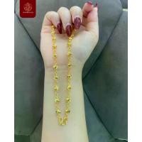 ราคา ทองแม่มะตูม รวมเซต สร้อยคอ ข้อมือ จี้พระ ลายเม็ดอิตาลี น้ำหนัก 2-3 บาท ไมครอนเกรดพรีเมี่ยม (1732270940762834943)