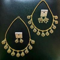 ราคา สร้อยคอ เครื่องประดับ ชุดเครื่องประดับทองเหลือง (1732284623102314356)