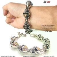 ราคา [พร้อมส่ง] สร้อยข้อมือ กะโหลก โซ่ข้อมือ ข้อมือโซ่ กำไลโซ่ โซ่สแตนเลส ข้อมือเลส เลสข้อมือ () สแตนเลสแท้316L (1732327157905589650)