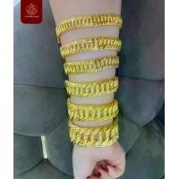 ราคา ทองแม่มะตูม สร้อยข้อมือ 2ชั้นพ่นทราย น้ำหนัก 1-10 บาท งานไมครอนเกรดพรีเมี่ยม (1729708181215611903)