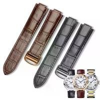 ราคา สายนาฬิกา, อุปกรณ์เสริมหนังสากล, สีฟ้า, เหมาะสำหรับนาฬิกา Cartier, สร้อยข้อมือ, ต้นฉบับและของแท้, พร้อมปากนูนบอลลูนถัง (1732071722804217792)