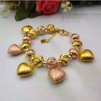ราคา jewelryshop365 K491 สร้อยข้อมือ3 กษัตริย์ทรงกลมลายเม็ดจีบห้อยตุ้งติ้งหัวใจ ขนาดเม็ด 10 มิล (1732156316786132292)