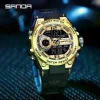 ราคา นาฬิกาดิจิตอล, แบรนด์ชั้นนำ SANDA, สำหรับผู้ชาย, นาฬิกาสปอร์ต, นาฬิกาข้อมือชาย LED อิเล็กทรอนิกส์, นาฬิกาข้อมือกันน้ำกลางแจ้ง, 6092 (1730003690645194804)