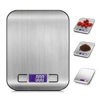 ราคา เครื่องชั่งในครัวดิจิตอล ความจุ 5/10KG สแตนเลส แบบพกพา เหมาะสำหรับอาหารในครัว จอแสดงผล LED อิเล็กทรอนิกส์ เครื่องประดับและการอบ เครื่องชั่งน้ำหนัก (1732272050186912950)