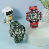 ราคา ขายดีประจำเดือนนี้ นาฬิกาข้อมือดิจิตอล แฟชั่นลายทหาร อิเล็กทรอนิกส์ มีไฟ LED แบบแฟชั่น ins ใส่เล่นกีฬา สำหรับผู้ชายและผู้หญิง (1732173880112023377)