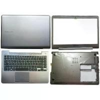 ราคา ฝาหลังจอ LCD แล็ปท็อป, สำหรับ Samsung NP530U4C NP530U4B NP530U4CL NP532U4CL NP535U4C NP535U4X, พร้อมกรอบด้านหน้า, ที่พักมือ, เคสถ้วยด้านล่าง (1731400697073469007)