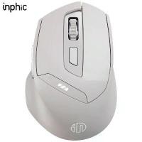 ราคา เมาส์บลูทูธ INPHIC DR01 DR6 ชาร์จใหม่ได้ 2.4G และ Bluetooth 5.0/4.0 เมาส์ไร้สายเงียบ 3 โหมด เมาส์ตามหลักสรีรศาสตร์ เหมาะสำหรับ iPad แล็ปท็อป เดสก์ท็อป Mac Android Windows (1732265344573736066)