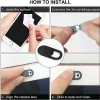 ราคา ฝาครอบเว็บแคม, 10 ชิ้น, ตัวเลื่อนแม่เหล็กชัตเตอร์, ฝาครอบกล้องพลาสติก, สำหรับแท็บเล็ต, เว็บ, แล็ปท็อป, พีซี, กล้อง, เลนส์โทรศัพท์มือถือ, สติ๊กเกอร์ความเป็นส่วนตัว (1731247625808872621)