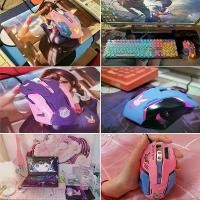 ราคา เมาส์เครื่องกล, คอมพิวเตอร์, เงียบ, สีชมพู, สำหรับเด็กผู้หญิง, แล็ปท็อป, DVA, เกมอีสปอร์ต, PUBG, LOL, เมาส์หญิง (1732197980696905461)