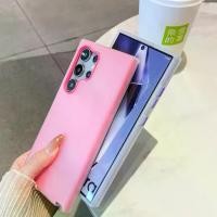 ราคา เคสโทรศัพท์ Samsung S23ultra, ความรู้สึกเหมือนเปลือกหอย, สองชั้น, หนา, Jelly Ins สไตล์, กึ่งโปร่งใส, เหมาะสำหรับ S22ultra และ S23fe, เคสป้องกันโทรศัพท์มือถือ, S24u (1731071082926082925)