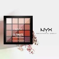 ราคา ของแท้100% 【Bangkok authentic】แท้ / พร้อมส่งอายแชโดว์ NYX 16 color eyeshadow16สี เครื่องสำอาง พาเลทอายแชโดว์ สีเอิร์ ธ อายแชโดว์ไฮกลอส Before and After Makeup เซ็ทโปร 7 ชิ้น (1732025930126559199)