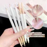 ราคา ปากกาไหมสองหัว สวีทมิ้นต์ ใช้คู่ เฉดสีมุกและชิมเมอร์ละเอียด ไฮไลท์เงา ปากกาอายแชโดว์ อายแชโดว์ 2-in-1 (1732197561254577961)