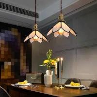 ราคา โคมไฟเพดานกระจกสีสไตล์ยุคกลาง, โคมไฟจี้ดอกบัวสร้างสรรค์ LED, เหมาะสำหรับโต๊ะอาหาร, ห้องนอน, ห้องครัว, ตกแต่งเกาะ, โคมไฟแขวน (1732178762838148155)