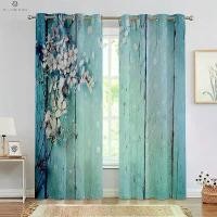 ราคา มู่ลี่ไม้พิมพ์ลายดอกทานตะวัน สไตล์เรโทรและอภิบาล ชุด 2 ชิ้น สำหรับห้องนอน ห้องนั่งเล่น และห้องครัว ม่านตกแต่ง (1732423899979089610)