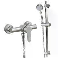 ราคา ชุดฝักบัวสแตนเลสที่ทันสมัย ฝักบัวในครัวเรือน ห้องน้ำ ก๊อกน้ำฝักบัวที่เรียบง่าย หัวฝักบัว (1729673797306583841)