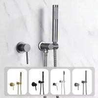 ราคา หัวฝักบัวแบบแมนนวล, ห้องน้ำ, 150 ซม., สายฝักบัวสแตนเลส, ขายึดทองเหลือง, ก๊อกน้ำฝักบัว, ติดผนัง, ชุดก๊อกน้ำร้อนและเย็น (1731912818100570036)