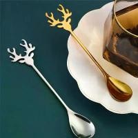 ราคา ช้อนกาแฟสแตนเลส ของขวัญคริสต์มาส ช้อนชา ของหวาน ของว่าง สกู๊ป ไอศกรีม ของหวาน ช้อนเล็ก เครื่องใช้บนโต๊ะอาหาร เครื่องมือครัว (1732226721840596184)