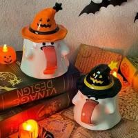 ราคา แก้วผีดิบแบบพกพา, เครื่องดื่ม, เซรามิก, ทนความร้อน, ถ้วยกาแฟฮาโลวีนการ์ตูน, 450ml, ถ้วยน้ำผี, เหมาะสำหรับใช้ในสำนักงาน (1732280178482775198)