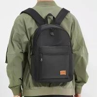 ราคา กระเป๋าเป้สะพายหลังผู้ชาย กระเป๋าเป้สะพายหลังใบเล็ก กระเป๋าเป้สะพายหลังนักเรียนในมหาวิทยาลัย กระเป๋าเป้สะพายหลังใส่แล็ปท็อป เหมาะสำหรับการพักผ่อน การเดินทาง และเล่นกีฬา วัสดุผ้าอ (1731251997675652308)