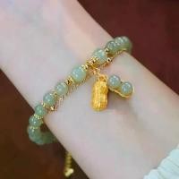 ราคา สร้อยข้อมือพรถั่วลิสงสองชั้น สร้อยข้อเท้าเสน่ห์นำโชควางซ้อนกันได้ สำหรับผู้หญิง โซ่ปรับสแตนเลสไฮโปอัลเลอร์เจนิกพร้อมตัวล็อคแม่เหล็ก เครื่องประดับโอชะมินิมอล ของขวัญสำหรับวันเกิด/ (1731550870288434877)