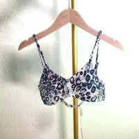 ราคา Curvy bra in wild printed bikini set (1729650484682656414)