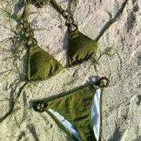 ราคา Halter neck with ring cut out bikini บิกินี่ห่วงแบบผูกคอ (1730049881763056286)