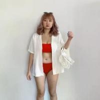 ราคา Redhood bikini บิกินี่ ชุดว่ายน้ำ บิกินี่ วันพีซ ชุดว่ายน้ำเอวสูง บิกินี่เอวต่ำ (1729781120514689540)