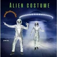 ราคา พร้อมส่งชุดเอเลี่ยน ชุดมนุษย์ต่างดาว ชุดคอสเพลย์เอเลี่ยน alien costume alien suit cosplay ชุดปาร์ตี้ ชุดฮาโลวีน 18021 (1732366952461797259)