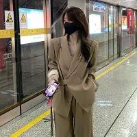 ราคา SUIT-06 ชุดสูท เซ็ทสูท ชุดทำงาน สูทเกาหลี ระดับไฮเอนด์ สไตล์เกาหลี (1729794902599109127)