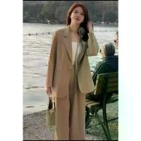 ราคา Ginny&Jinyu ชุดเซ็ทสูทเกาหลี สีมินิมอล สไตล์เกาหลี สูทเกาหลี เซ็ทชุดสูท สูทแฟชั่น เสื้อเบลเซอร์สีพื้น+กางเกง 1 เซ็ท 2 ชิ้น สูทสาวอาบใส่ได้ พร้อมส่งจากไทย SUIT-28 (1731687776480036535)