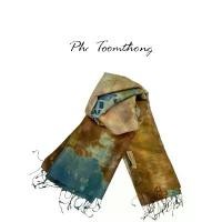 ราคา ผ้าคลุมไหล่ไหมบ้าน มัดย้อม (Tie-dye)ทอมือ ไหมบ้านสาวมือ SILK100% Scarf (1732093482589587376)