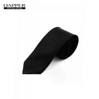 ราคา DAPPER เนคไท 5.5 cm Solid Slim Tie สีดำ (TI/BK/827RJ) (1732227687665076142)