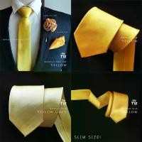 ราคา Men in Tie รุ่น Korean Silk เนคไทสีเหลือง เนคไทสีเหลืองทอง ที่นิยมมากที่สุด (1731906327247357866)