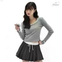 ราคา สินค้าขายดี Lace Bow เสื้อเเขนยาวโบว์ ผ้าพรีเมียม เสื้อเเขนยาว (356) (1731852277046543478)