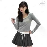 ราคา แนะนำ Lace Bow เสื้อเเขนยาวโบว์ ผ้าพรีเมียม เสื้อเเขนยาว (356) (1732290269686369256)