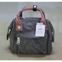 ราคา จัดส่งถึงบ้าน กระเป๋าสะพายข้าง Anello tote bag mini size กระเป๋าสะพายพาดลำตัว▧ สินค้านำเข้าเอง▧ มีป้ายกันปลอม▧ กระดุมแบบใหม่ คำว่า "carrot co." (1732356161889928905)