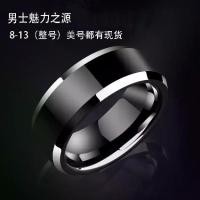 ราคา แหวนเหล็กทังสเตน, เครื่องประดับผู้ชายอินเทรนด์, แหวนผู้ชายสีดำเดี่ยว, แฟชั่น keychain อัดลม (1732062679667213487)