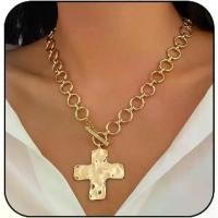 ราคา สร้อยคอไม้กางเขนหนา, Atiptu, สำหรับผู้หญิง, สร้อยคอจี้ไม้กางเขน, การออกแบบค้อนชั้นหนา, สไตล์วินเทจ, สร้อยคอเข็มกลัด Toggles, เครื่องประดับ พวงกุญแจ แมงกระพรุน เข็ม ทาปาก keycha (1732077290345825545)