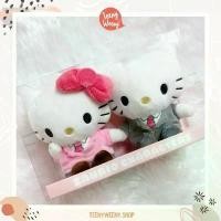 ราคา พวงกุญแจห้อยกระเป๋าซานริโอ้ รุ่น Kitty&Daniel (2ตัว) Sanrio Keychain Kitty Keychain (1731112256102238459)