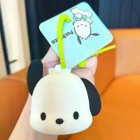 ราคา กระเป๋าเก็บกุญแจซิลิโคน Sanrio Pochacco กระเป๋าเก็บเหรียญอเนกประสงค์ จี้กระเป๋าการ์ตูนน่ารัก สำหรับผู้หญิง พวงกุญแจ'sanrio taennie keychain (1731732640740705397)