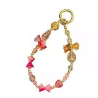 ราคา Mobile phone lanyard short wristband, exotic wind chime orchid pendant, multi-purpose keychain bag pendant badminton keychain keychain พวงกุญแจ พวงกุญแจ ห้อยโทรศัพท์ (1731932238500889667)