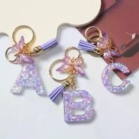 ราคา พวงกุญแจเรซิ่น จี้พู่ผีเสื้อสีม่วง พร้อมตัวอักษร พวงกุญแจ หมู ลูลู่ พวงกุญแจ ทะเล acorn keychain คีย์แคป พวงกุญแจ (1731216589583386188)