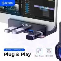 ราคา Orico Clip-type USB 3.0 HUB Aluminium 4 Ports(MH4PU) สินค้าดี (1732370731763140556)