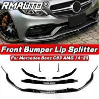 ราคา อุปกรณ์เสริมในรถยนต์, สำหรับ C63 AMG, ตัวแยกกันชนหน้า, สปอยเลอร์ Diffuser Lip, สำหรับ Mercedes Benz C63 AMG, ปี 2014-2023, ส่วนภายนอก (1730341905734601256)